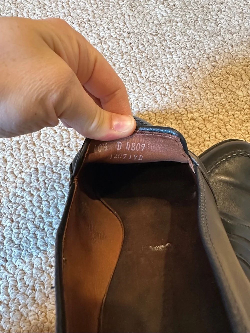 Allen Edmonds Black Leather Penny Loafers